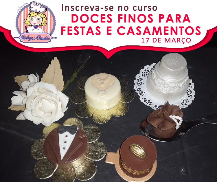 Curso De Doces Finos Para Festas E Casamentos Confeitaria Adalgisa